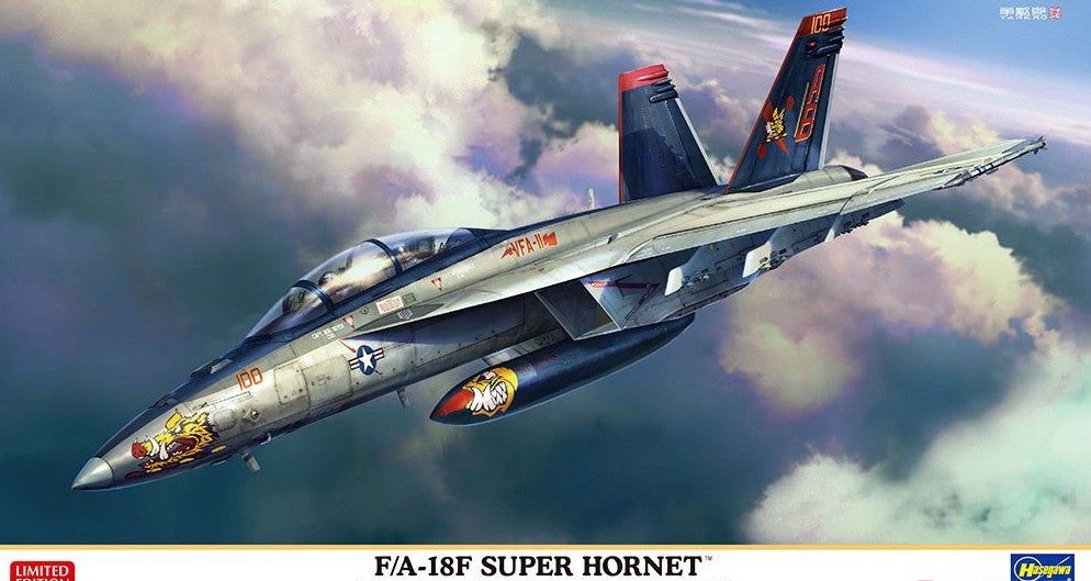 Hasegawa F/A-18F Super Hornet `VFA-11 Red Rippers CAG 2013` - BanzaiHobby