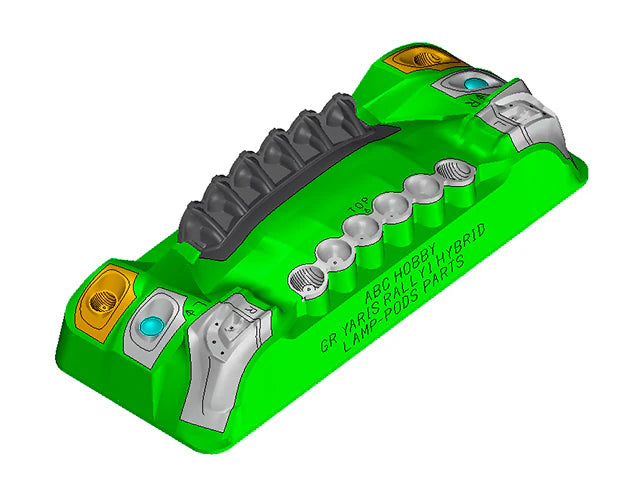 ABC Hobby 62709 RC Body Build Series Night Stage #009 with LED - BanzaiHobby