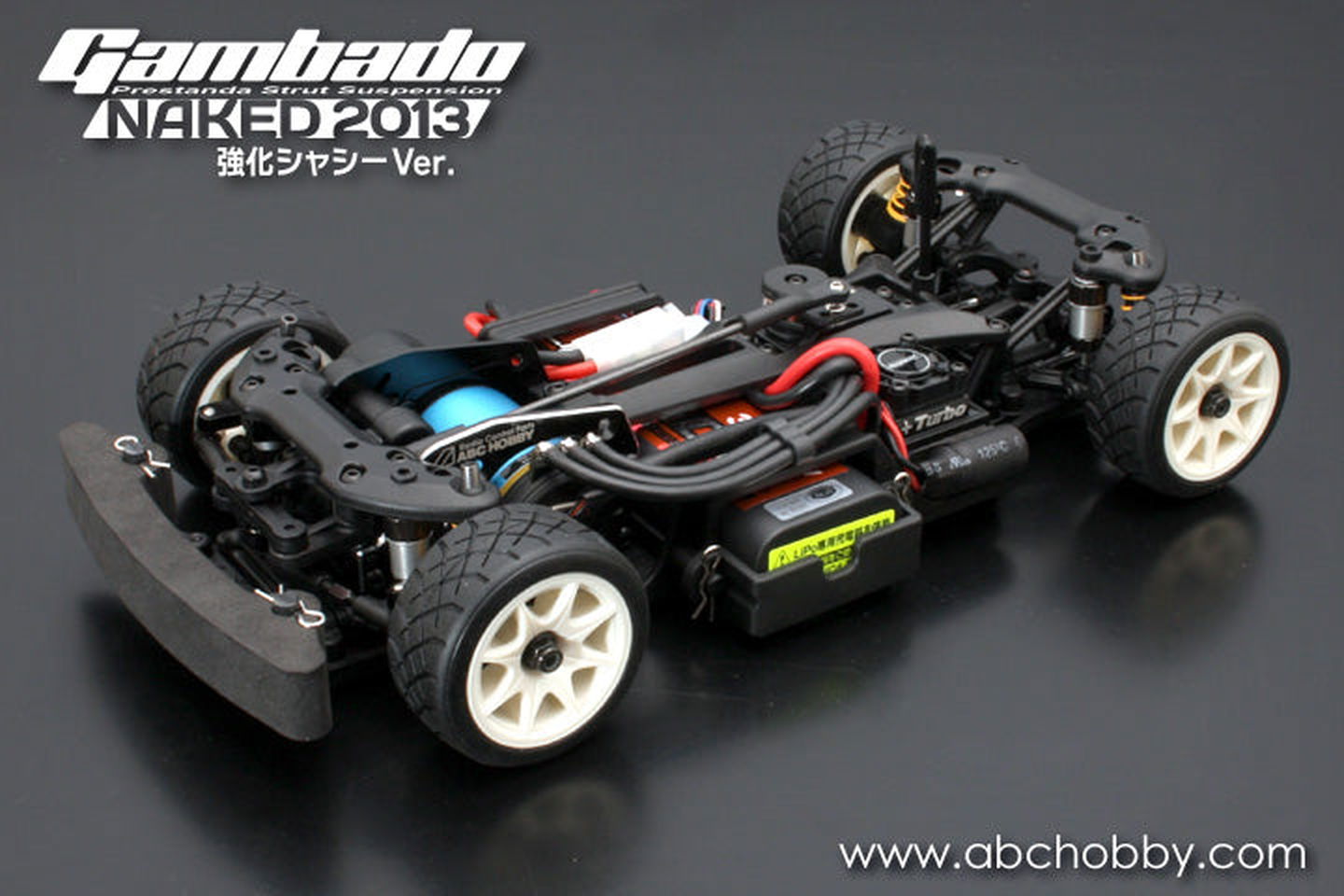 ABC Hobby 25609 Ganbeido Naked 2013 (Reinforced Chassis Ver.) - BanzaiHobby