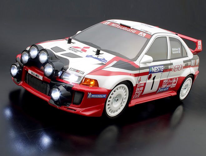 ABC Hobby 62707 Night Stage #007 for Lancer Evolution V (inc LED Lights) - BanzaiHobby