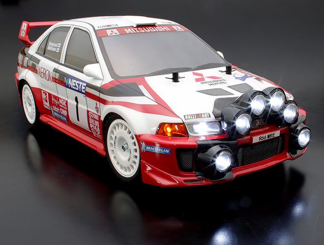 ABC Hobby 62707 Night Stage #007 for Lancer Evolution V (inc LED Lights) - BanzaiHobby