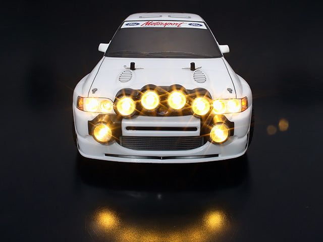 ABC Hobby 62721 RC Body Build Series Night Stage 001 1998 Ford Escort Cust - BanzaiHobby