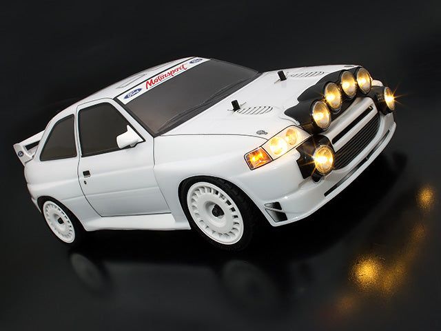ABC Hobby 62721 RC Body Build Series Night Stage 001 1998 Ford Escort Cust - BanzaiHobby
