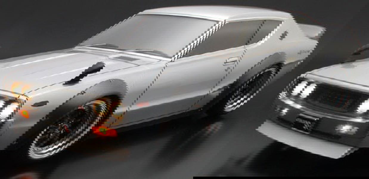 ABC Hobby 66703 Over Fender Kit For NISSAN Skyline HT2000 GT-R KPGC110 Bod - BanzaiHobby