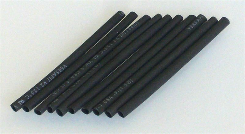 ABC Hobby 70200 Heat Shrink Tubing (Black SS) - BanzaiHobby