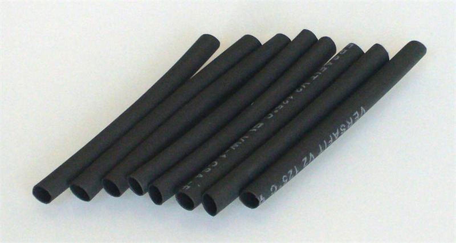 ABC Hobby 70201 Heat Shrink Tubing (Black S) - BanzaiHobby