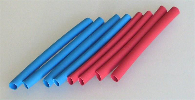 ABC Hobby 70211 Heat Shrink Tubing (Red x Blue S) - BanzaiHobby