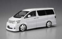 Aoshima SILK BLAZE ALPHARD MS/AS LATE Ver. - BanzaiHobby