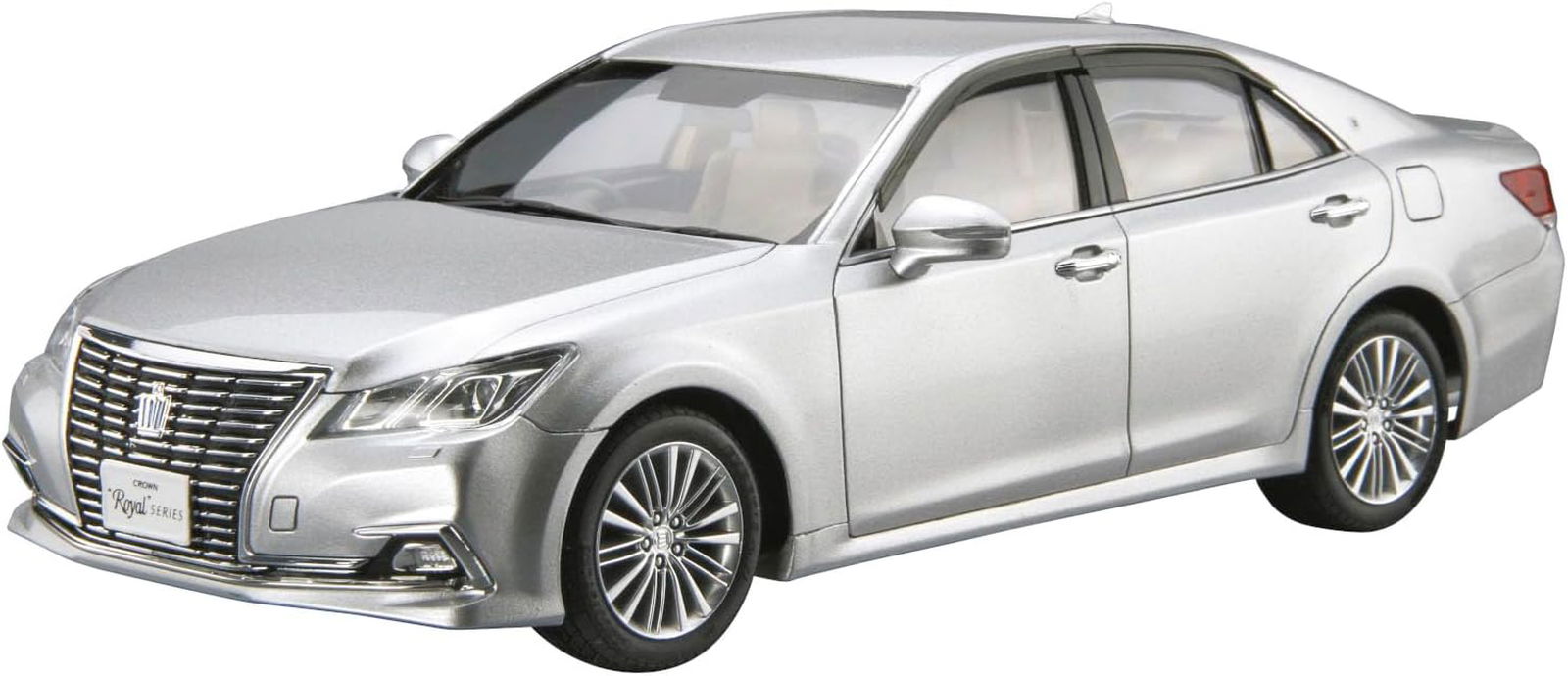Aoshima Bunka Kyozai 1/24 The Model Car Series No.121 Toyota GRS210/AWS210 Crown Royal Saloon G 2015 - BanzaiHobby
