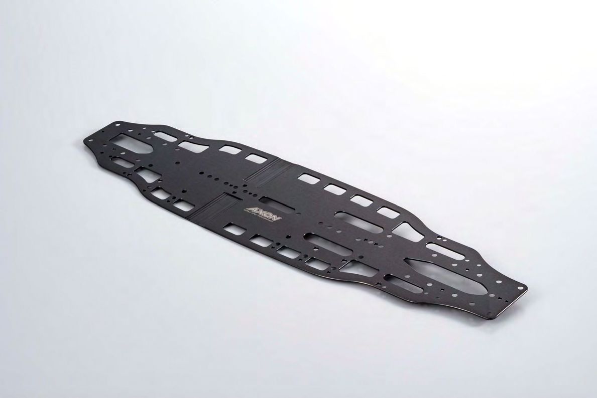 (PO AUG 2026) AXON 3A-001-201 TC10/4 SPRING STEEL CHASSIS (1.2mm) - AXON Banzai Hobby