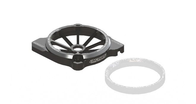 Active Hobby STR225GU Illumination Fan Protector 25mm (Gun Metal) - BanzaiHobby
