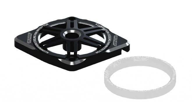 Active Hobby STR226BL Illumination Fan Protector B 30mm (Black) - BanzaiHobby