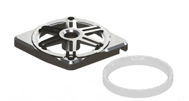 Active Hobby STR226GU Illumination Fan Protector B 30mm (Gun Metal) - BanzaiHobby