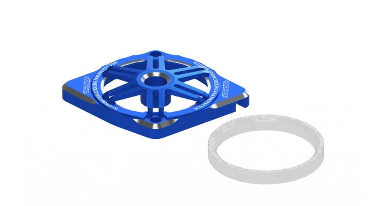 Active Hobby STR227B Illumination Fan Protector B 25mm (Blue) - BanzaiHobby