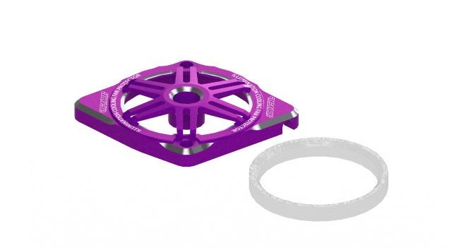 Active Hobby STR227P Illumination Fan Protector B 25mm (Purple) - BanzaiHobby
