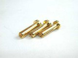 Acuvance (Keyence) OP-87342 Power Connectors Male 4mm 3pcs - BanzaiHobby