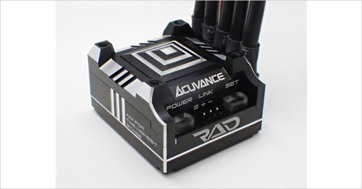 Acuvance (Keyence) RAD BK Brushless ESC - BanzaiHobby