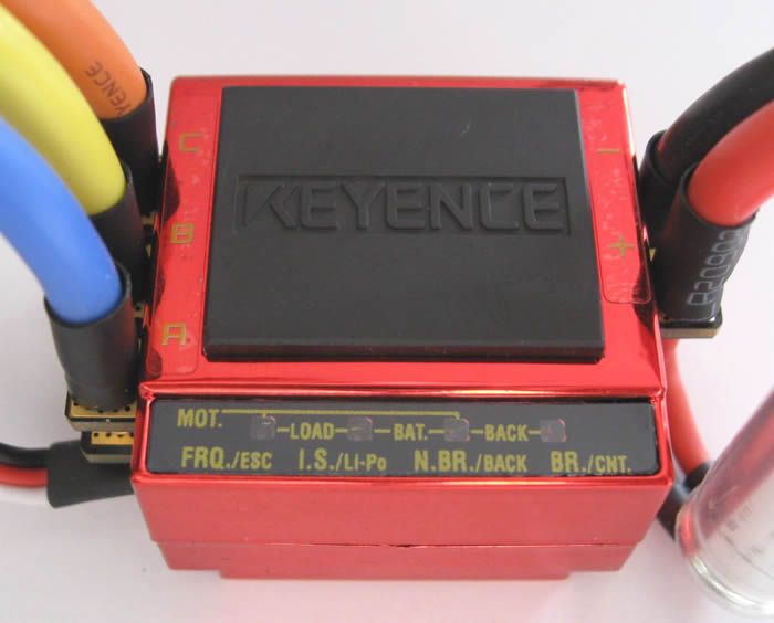 Acuvance (Keyence) TACHYON SR Brushless ESC (Shine Red) - BanzaiHobby