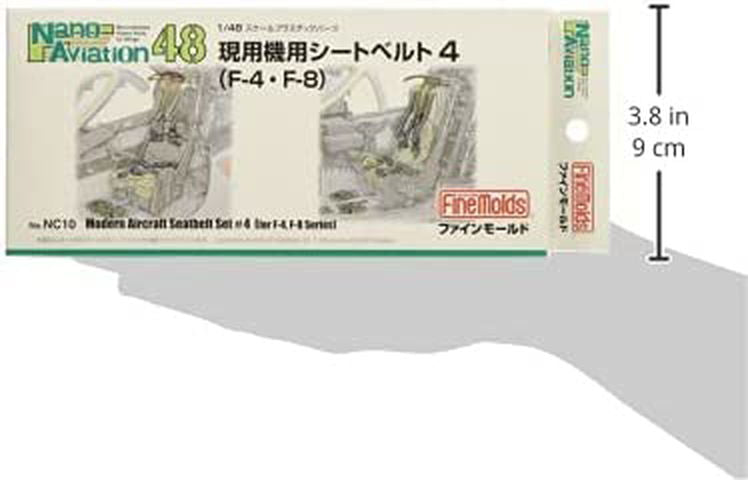 Fine Molds 1/48 Aircraft Seatbelt Set 4 (for US Navy/Air Force F-4, F-8 etc - BanzaiHobby