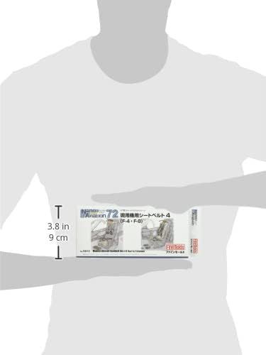 Fine Molds NA10 1/72 Aircraft Seatbelt Set 4 (for US Navy/Air Force F-4, F- - BanzaiHobby