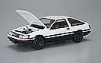 Aoshima AE86 COROLLA LEVIN LATE Ver. (WITH ENGINE) - BanzaiHobby