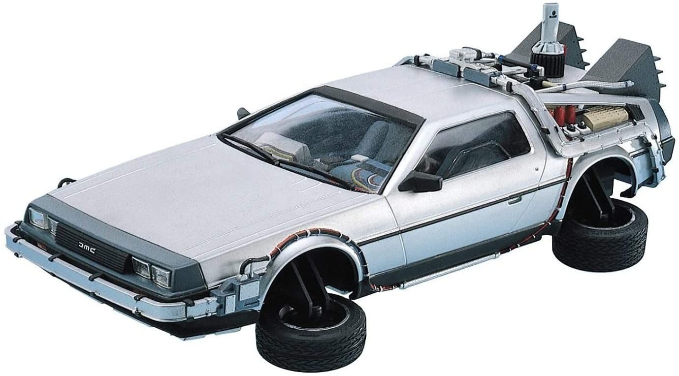 Aoshima Back to the Future De Lorean Part II - BanzaiHobby