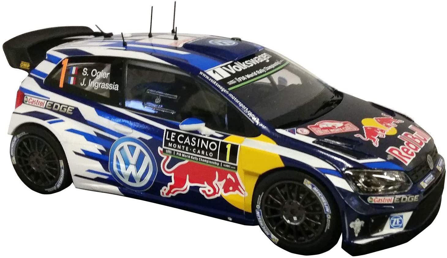Aoshima Belkits No.11 Volkswagen Polo R WRC 2016 - BanzaiHobby
