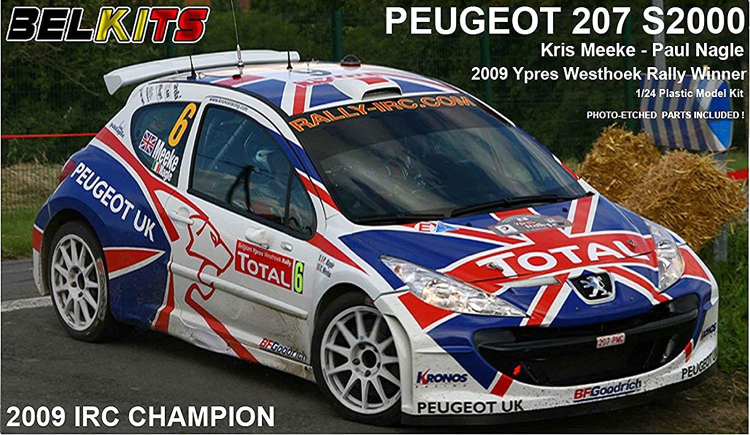 Aoshima Belkits No.1 Peugeot 207 S2000 - BanzaiHobby