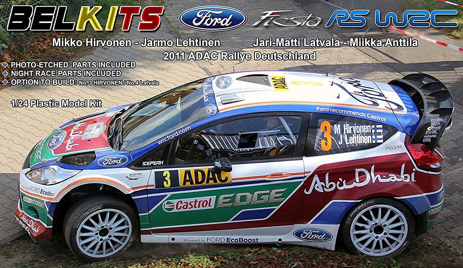 Aoshima Belkits No.3 Ford Fiesta RS WRC - BanzaiHobby