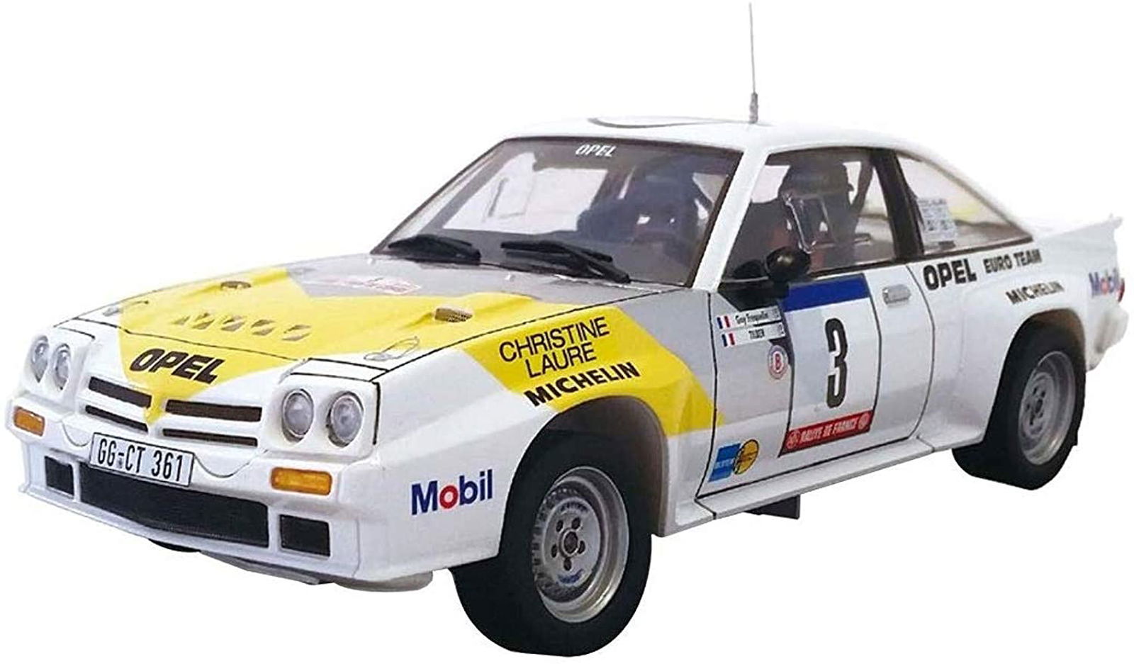 Aoshima Belkits No.8 Opel Manta 400 GR.B Guy Frequelin Tour de Corse 198 - BanzaiHobby