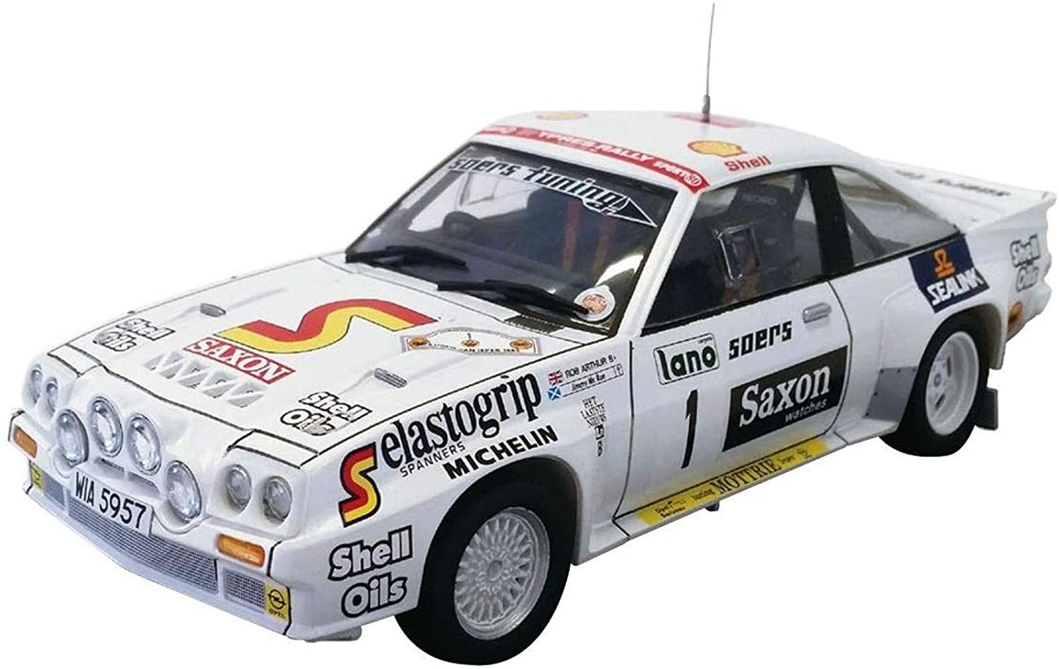 Aoshima Belkits No.9 Opel Manta 400 GR.B Jimmy McRae 24 Uren van Ieper - BanzaiHobby