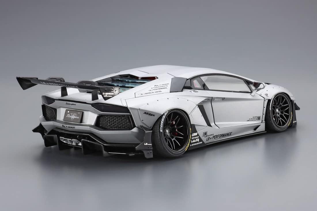 Aoshima Bunka Kyozai LB Works No. 19 Lamborghini Aventador LE Ver.1 - BanzaiHobby