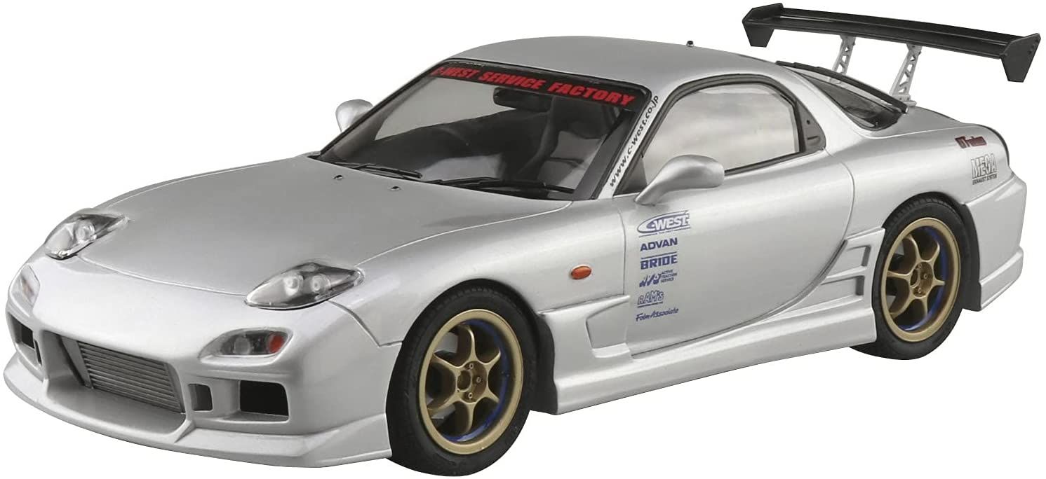 Aoshima C-WEST FD3S RX-7 `99 (Mazda) Damage Box - BanzaiHobby