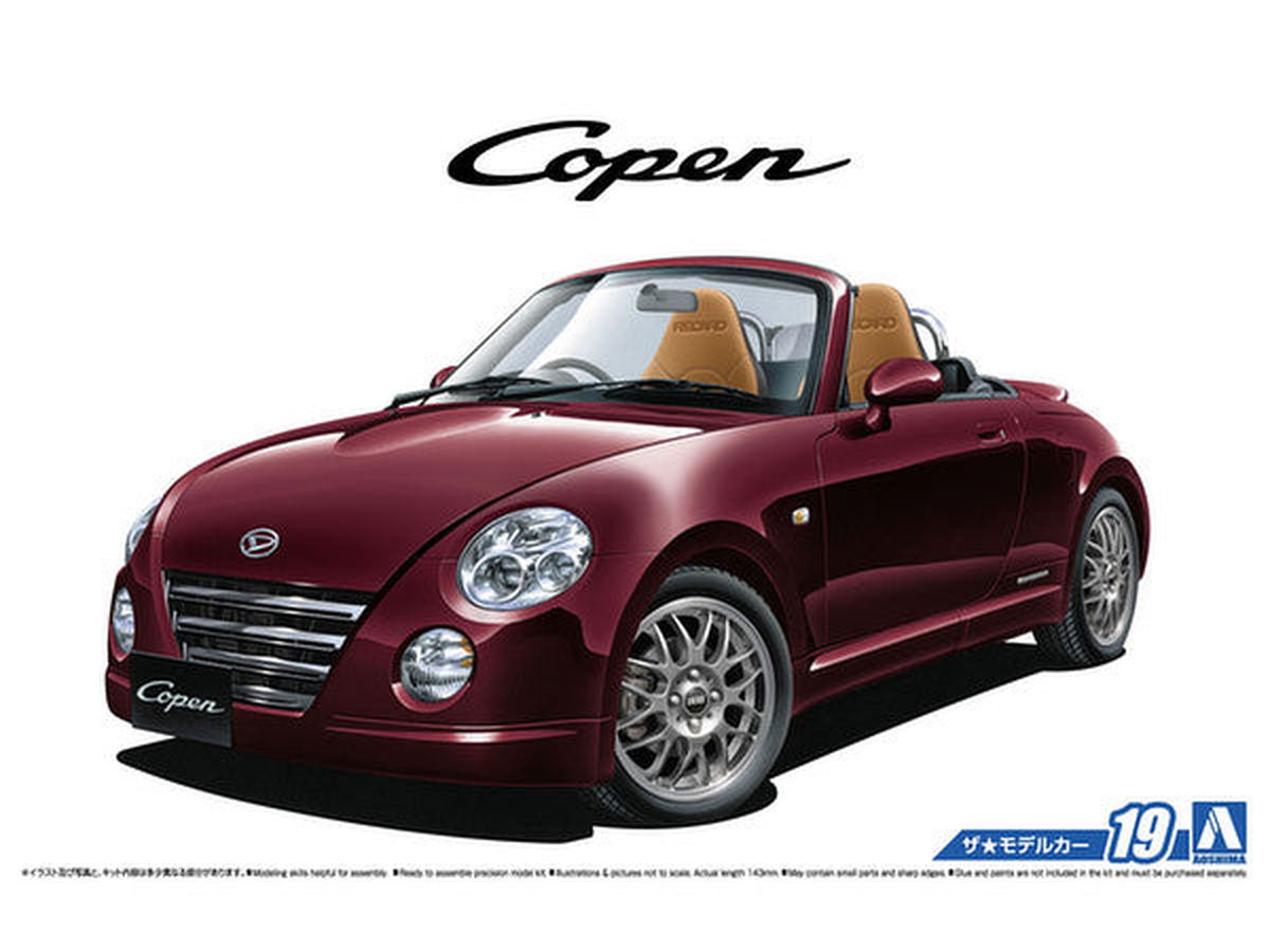 Aoshima Daihatsu L880K Copen Ultimate Edition '06 - BanzaiHobby