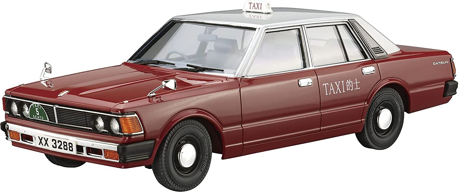 Aoshima Datsun 220C `79 Hong Kong TAXI - BanzaiHobby