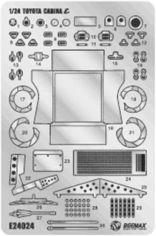 Aoshima Detail Up Parts for Toyota Carina E ST191 `94 BTCC Version - BanzaiHobby