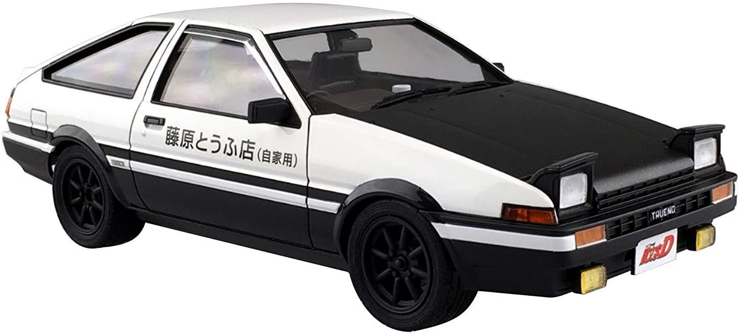 Aoshima Fujiwara Takumi AE86 Trueno Project D Specification - BanzaiHobby