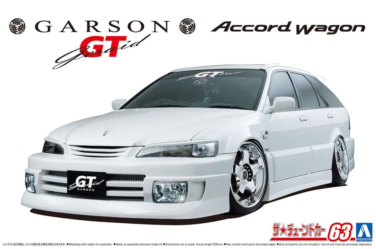 Aoshima Garson Geraid GT CF6 Accord Wagon `97 (Honda) - BanzaiHobby