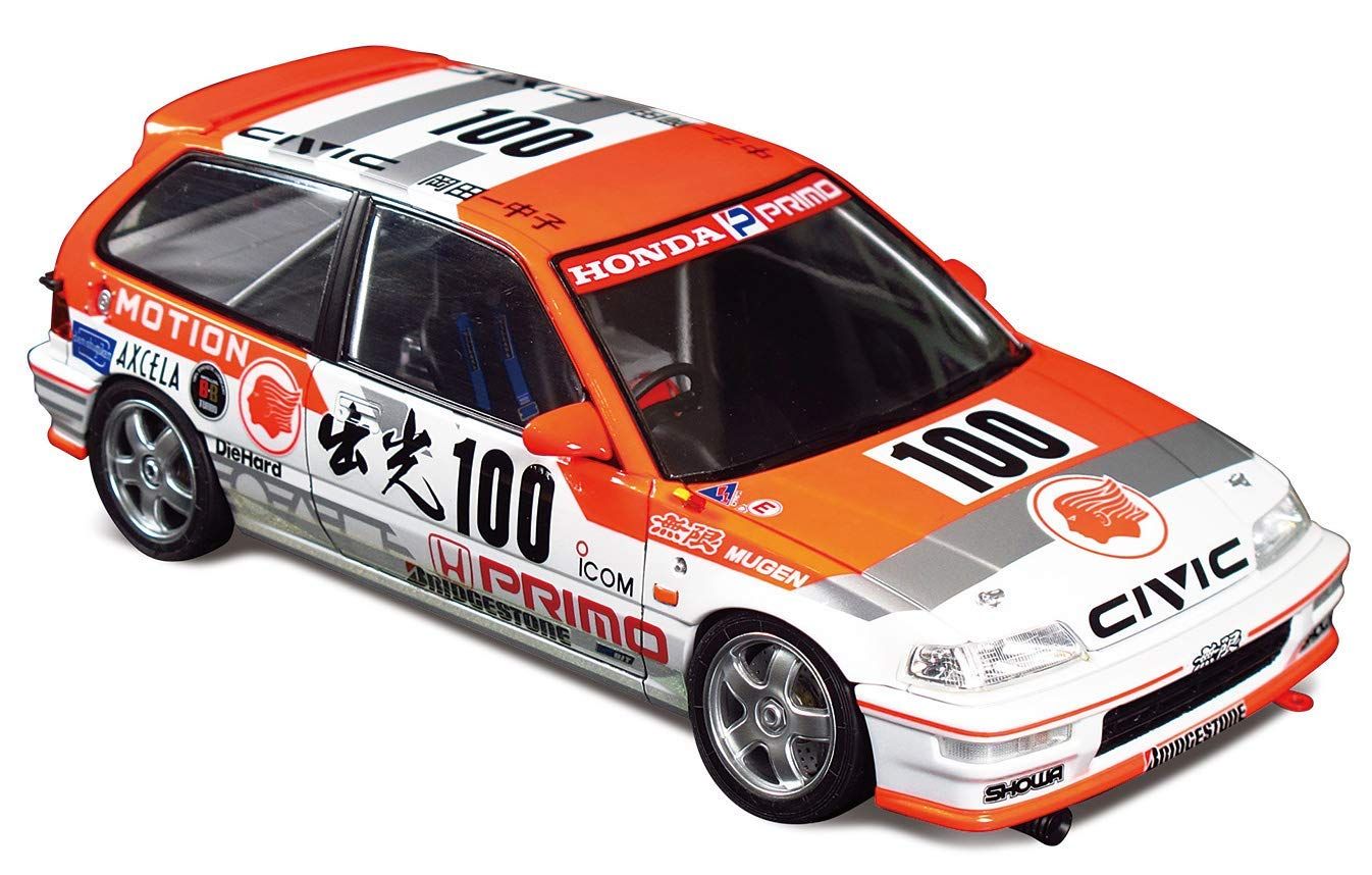 Aoshima Hond Civic EF9 GRA 91 Idemitsu - BanzaiHobby