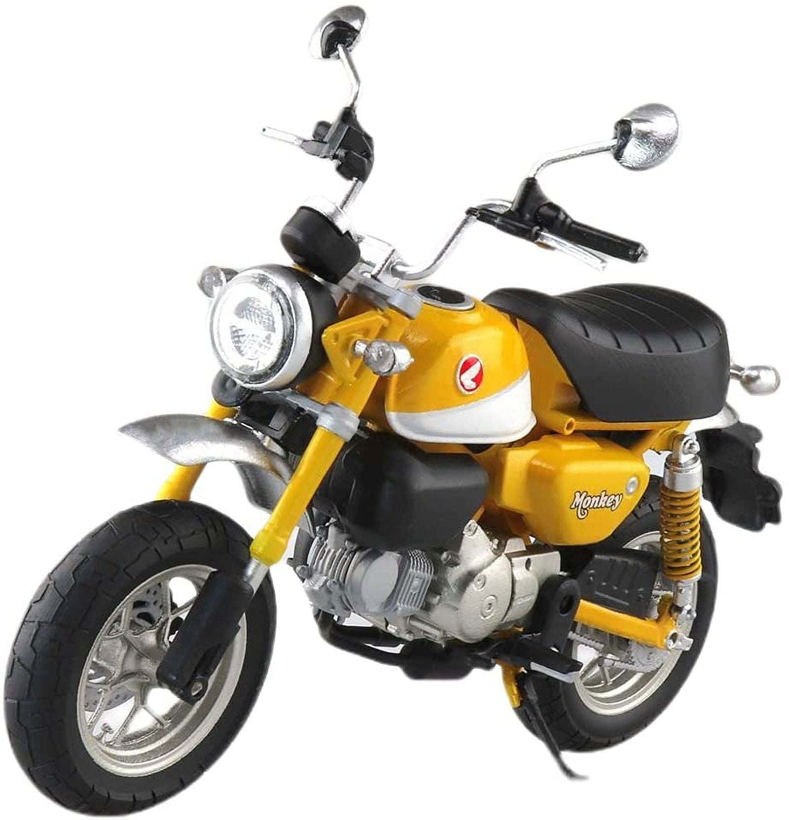Aoshima Honda Monkey125 Banana Yellow - BanzaiHobby
