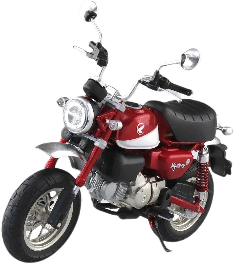 Aoshima Honda Monkey125 Pearl Nebula Red - BanzaiHobby