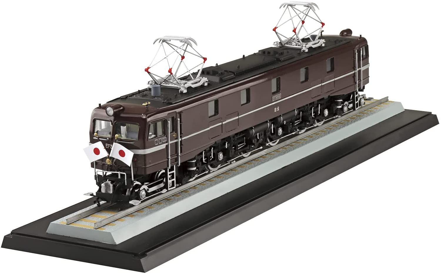 Aoshima J.N.R. Direct Current Electric Locomotive EH58 Royal Engine - BanzaiHobby