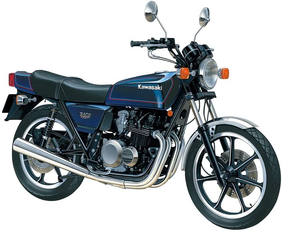 Aoshima Kawasaki KZ400E Z400FX `79 - BanzaiHobby