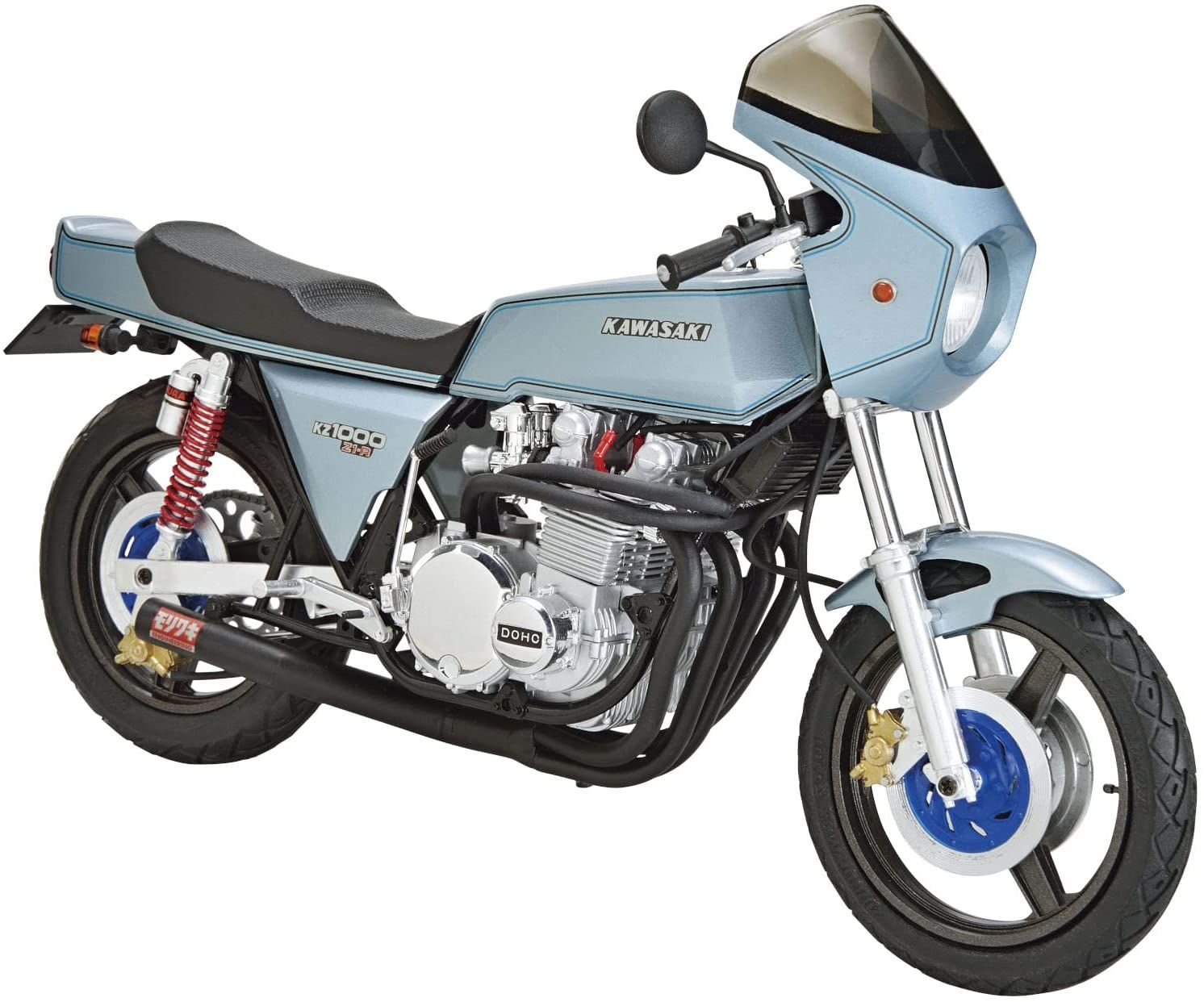Aoshima Kawasaki KZT00D Z1-R `77 Custom - BanzaiHobby