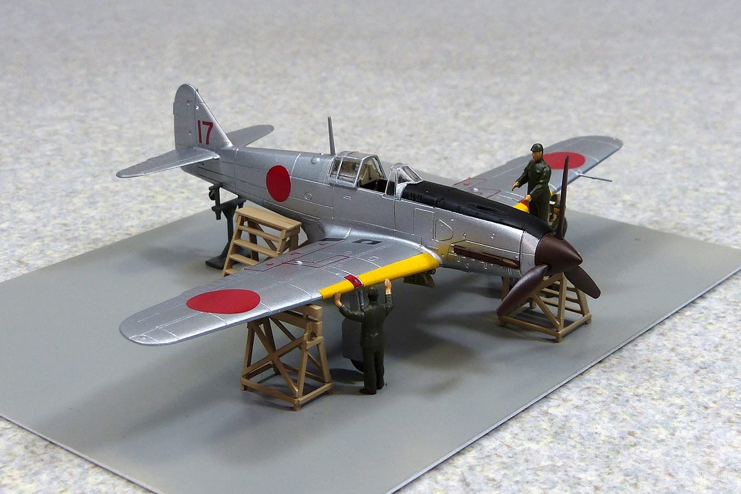 Aoshima Kawasaki Ki-61 II Hien Incremental Prototype Kai - BanzaiHobby