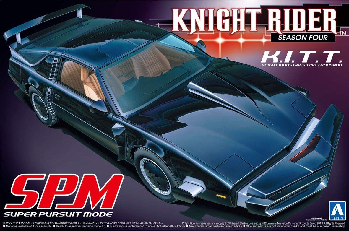 Aoshima Knight Rider Knight2000 K.I.T.T. Mode-SPM - BanzaiHobby