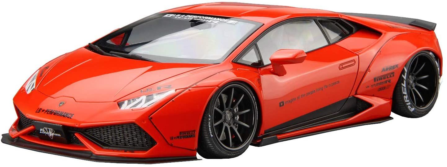 Aoshima LB Works Lamborghini Huracan Ver.1 - BanzaiHobby