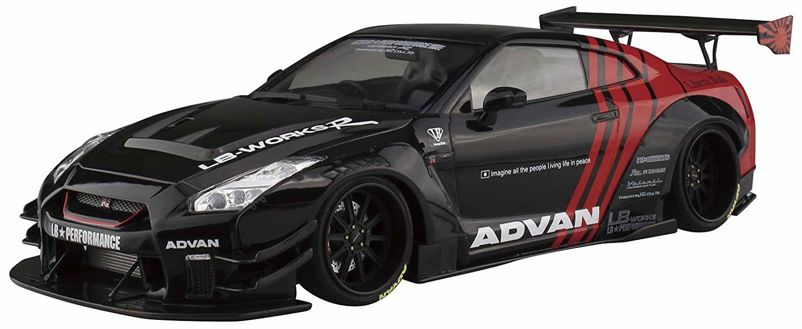 Aoshima LB Works R35 GT-R type 2 Ver.2 - BanzaiHobby
