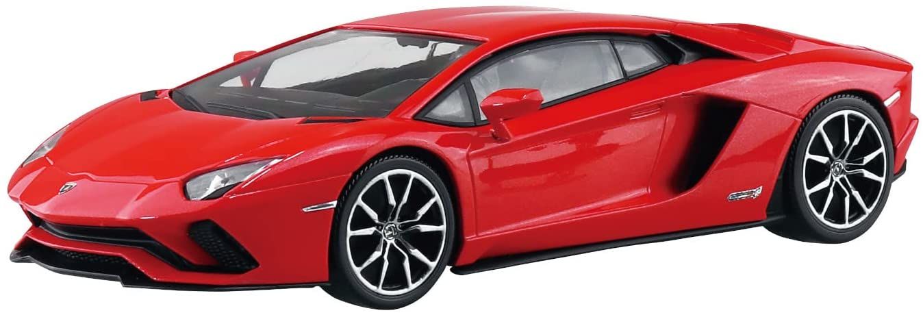 Aoshima Lamborghini Aventador S (Pearl Red) - BanzaiHobby