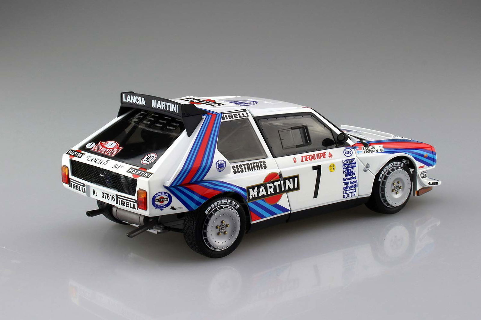 Aoshima Lancia Delta S4 Monte Carlo Rally 1986 - BanzaiHobby